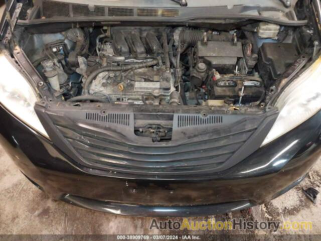 TOYOTA SIENNA L V6 7 PASSENGER, 5TDZK3DC5ES477566