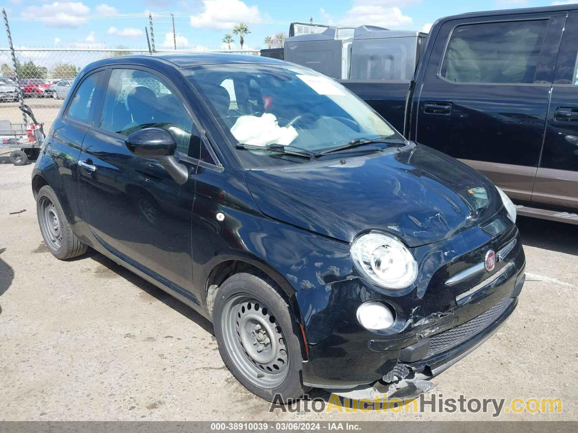 FIAT 500 POP, 3C3CFFAR2FT753556