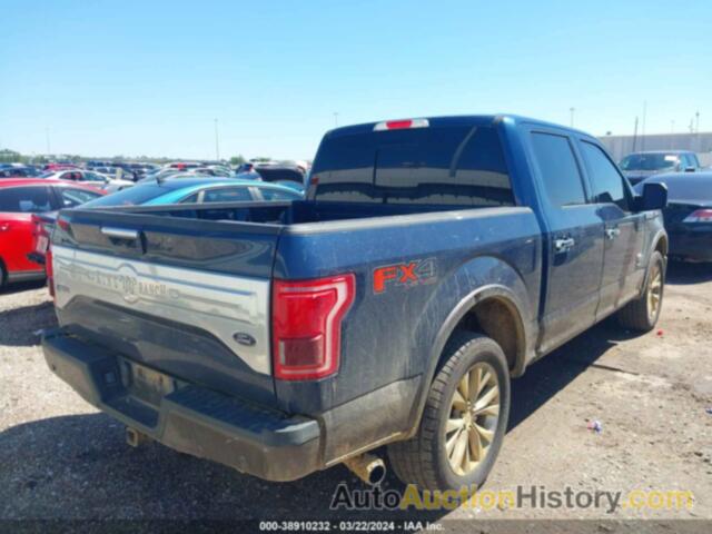 FORD F-150 KING RANCH, 1FTEW1EG0GFD19180