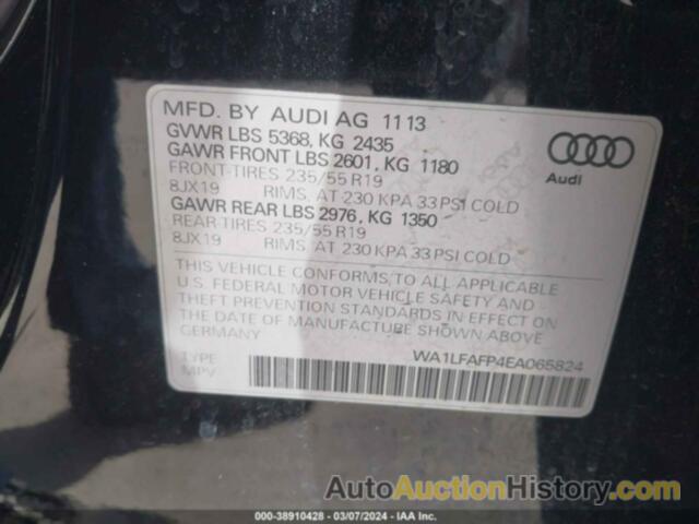 AUDI Q5 PREMIUM PLUS, WA1LFAFP4EA065824