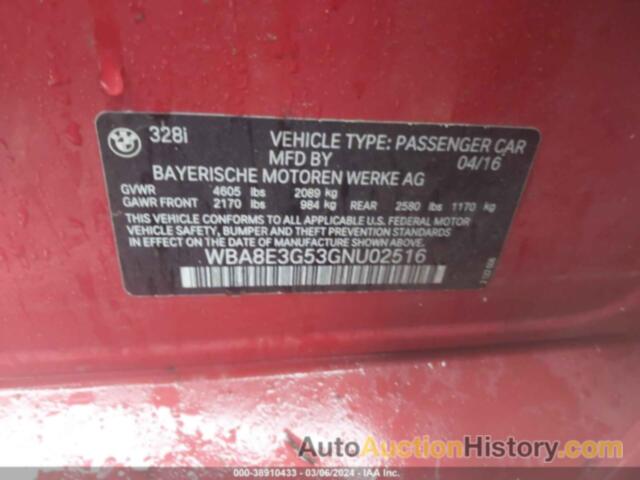 BMW 328 XI SULEV, WBA8E3G53GNU02516