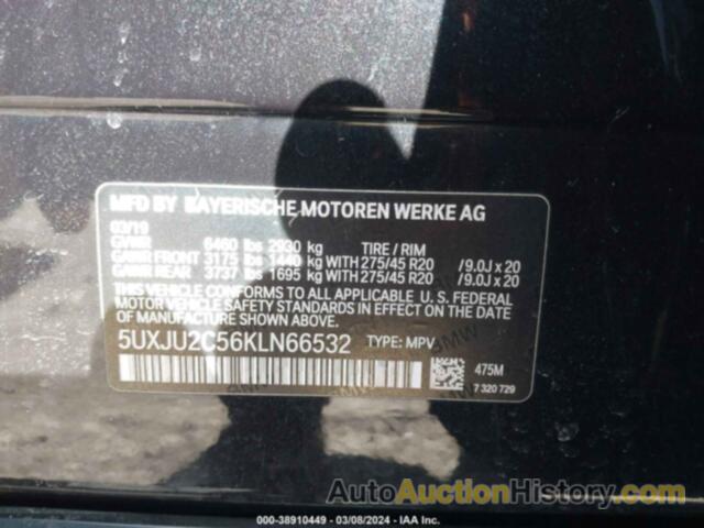 BMW X5 XDRIVE50I, 5UXJU2C56KLN66532