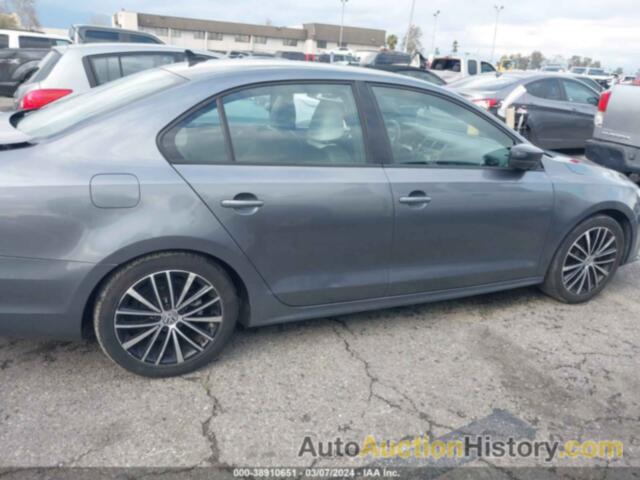 VOLKSWAGEN JETTA 1.8T SPORT, 3VWD17AJ8FM427945