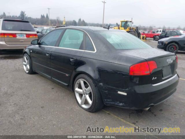 AUDI A4 2.0T, WAUEF78E66A255488