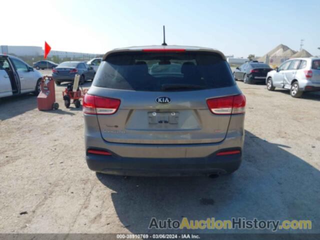 KIA SORENTO 2.4L L, 5XYPG4A31JG431727