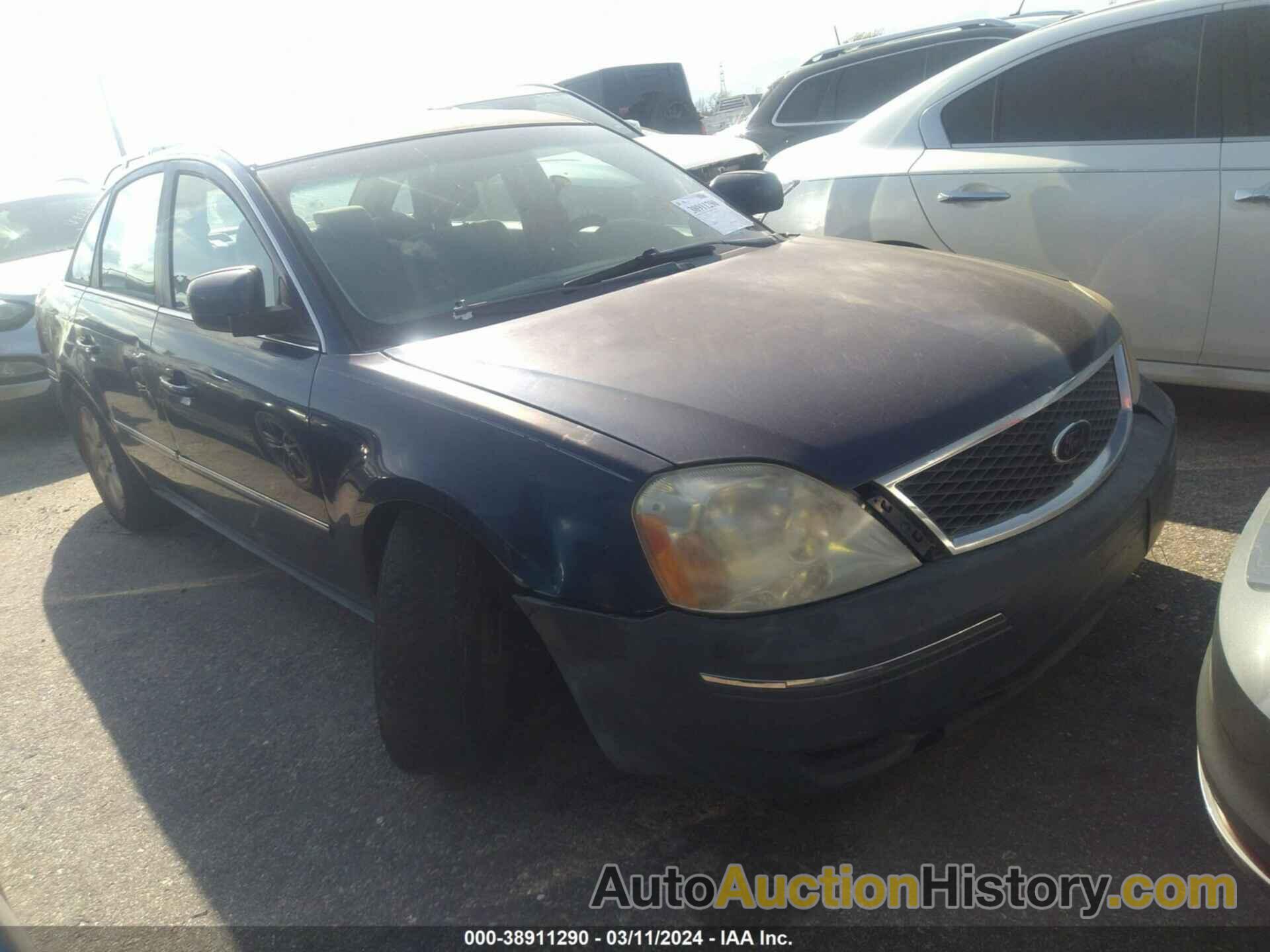 FORD FIVE HUNDRED SEL, 1FAFP24125G139734