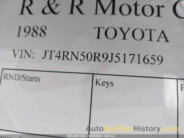 TOYOTA PICKUP 1/2 TON RN50, JT4RN50R9J5171659