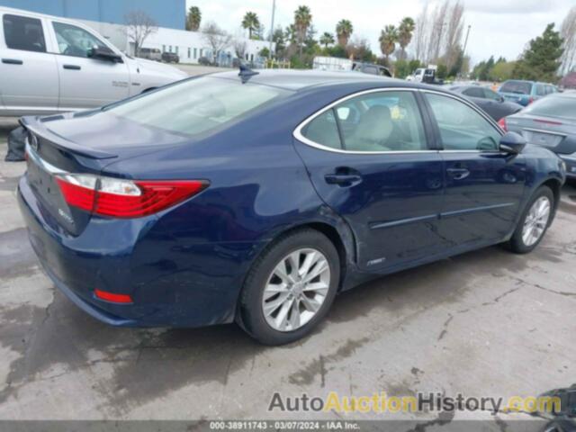 LEXUS ES 300H, JTHBW1GGXD2012505