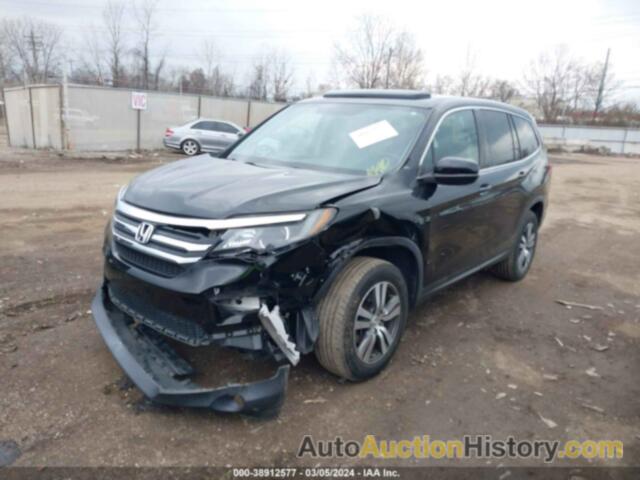 HONDA PILOT EX-L, 5FNYF6H70HB102756