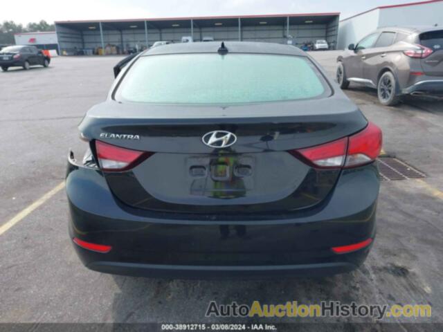 HYUNDAI ELANTRA SE/SPORT/LIMITED, KMHDH4AEXGU606268