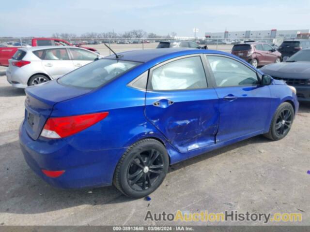 HYUNDAI ACCENT GLS, KMHCT4AE4DU408596