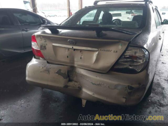 TOYOTA CAMRY LE, 4T1BE32KX4U357397