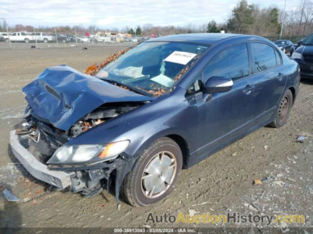 HONDA CIVIC HYBRID, JHMFA36279S011109