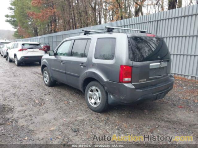 HONDA PILOT LX, 5FNYF4H22CB085833