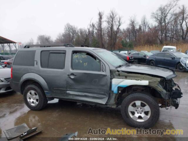 NISSAN PATHFINDER S, 5N1AR18B09C615869