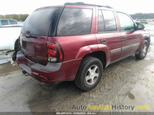 CHEVROLET TRAILBLAZER LS, 1GNDT13S942321158