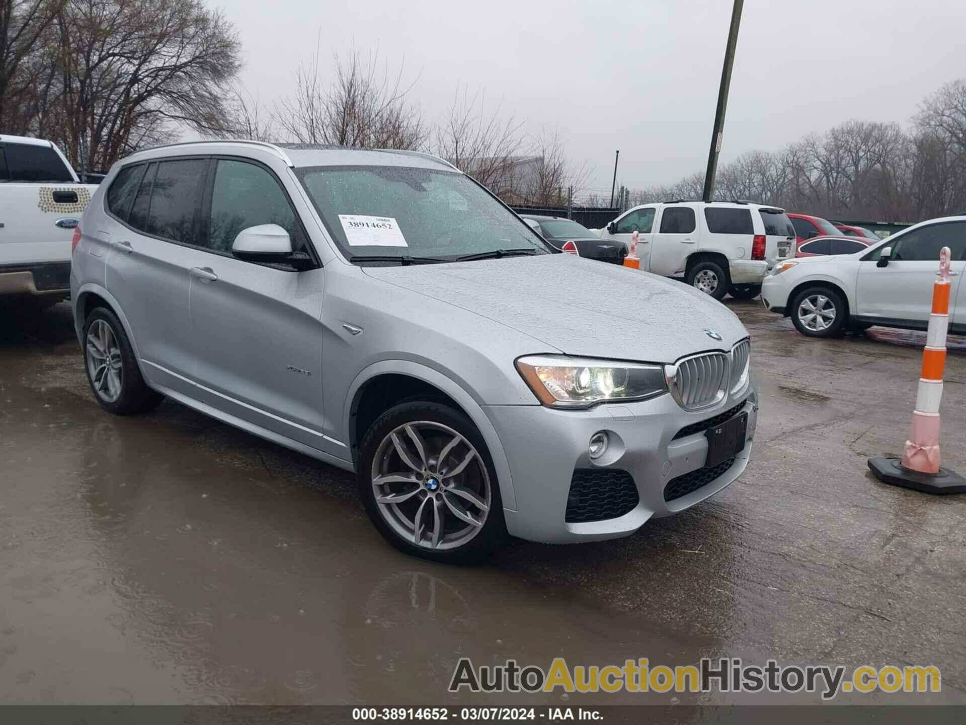 BMW X3 XDRIVE28I, 5UXWX9C53H0T05567