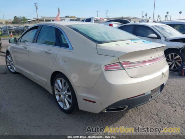 LINCOLN MKZ HYBRID, 3LN6L2LU8FR607781