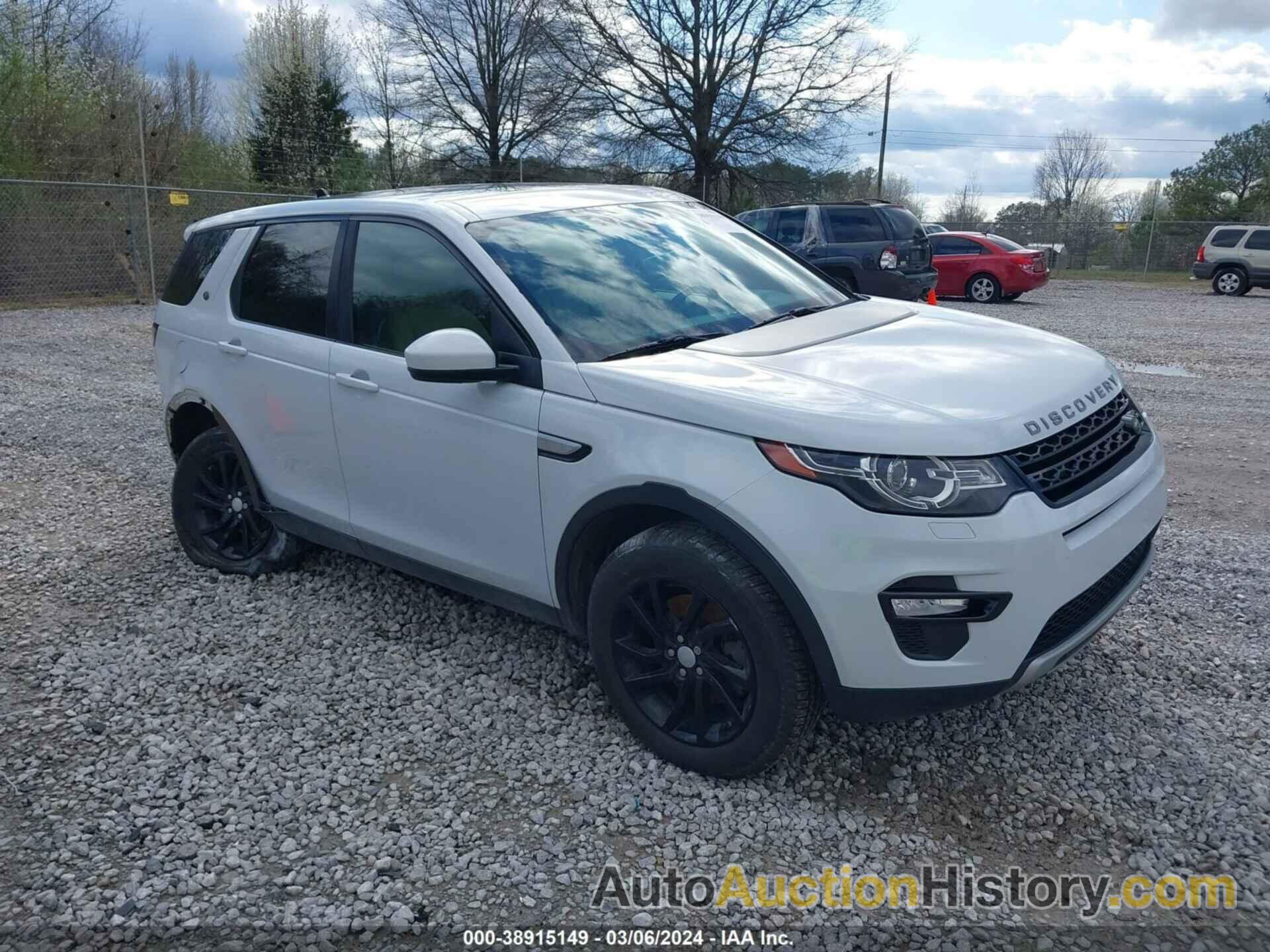 LAND ROVER DISCOVERY SPORT HSE, SALCR2BG2GH557103