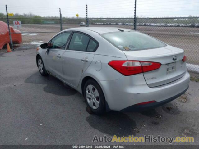 KIA FORTE LX, KNAFK4A65F5295281