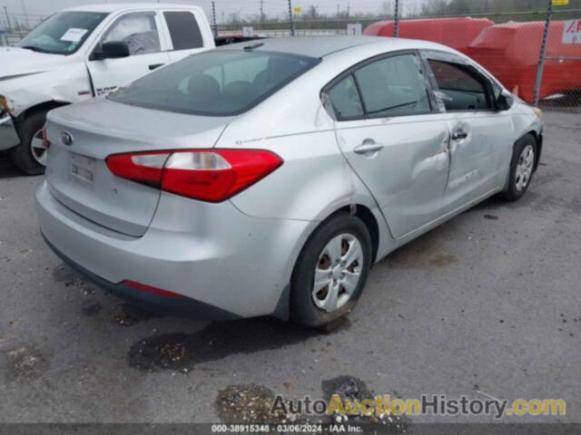 KIA FORTE LX, KNAFK4A65F5295281