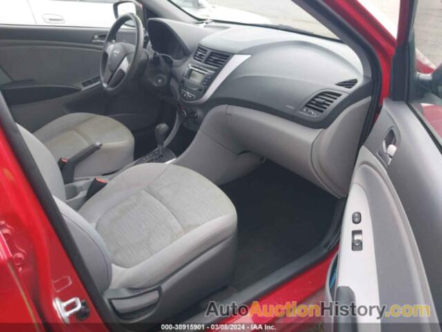 HYUNDAI ACCENT SE, KMHCT4AE6HU278486