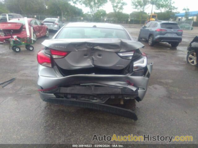 HYUNDAI ELANTRA LIMITED, KMHDH4AE9FU372798