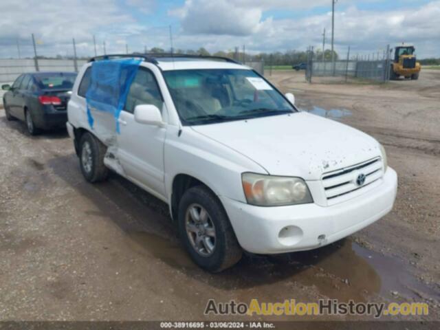 TOYOTA HIGHLANDER, JTEGD21AX50124821