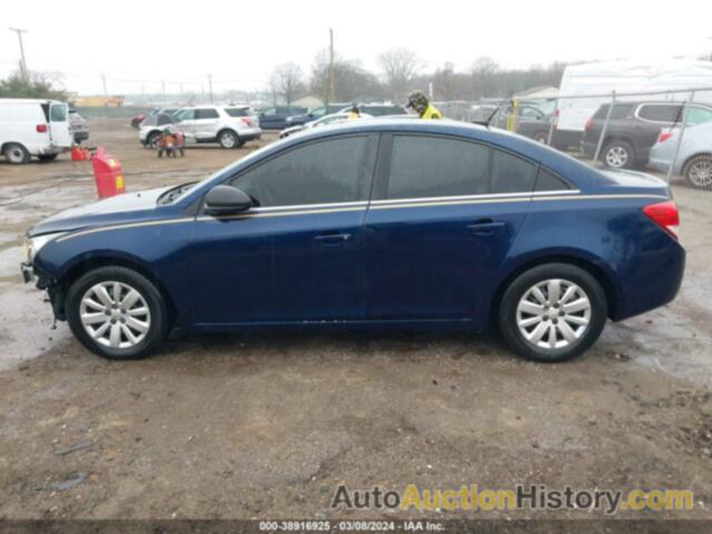 CHEVROLET CRUZE LS, 1G1PC5SH8B7138605