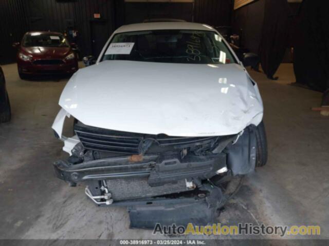 VOLKSWAGEN JETTA 2.0L S, 3VW1K7AJ6EM383717