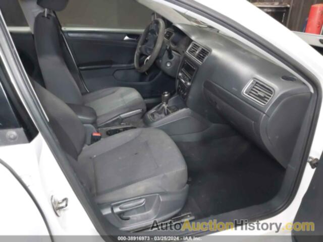 VOLKSWAGEN JETTA 2.0L S, 3VW1K7AJ6EM383717