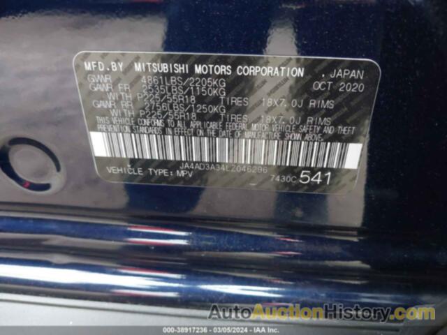 MITSUBISHI OUTLANDER LE 2.4, JA4AD3A34LZ046296