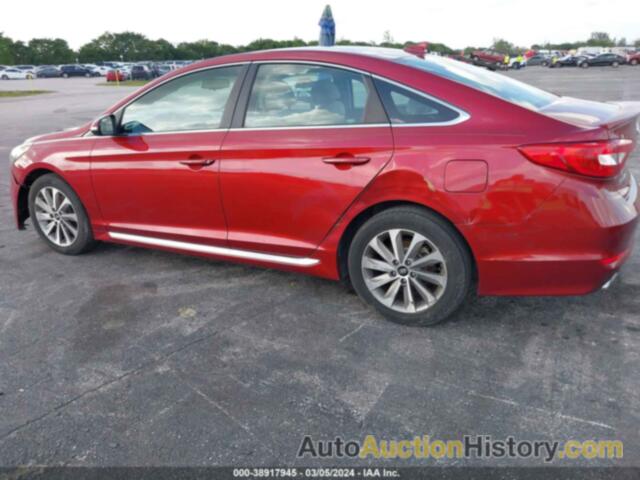 HYUNDAI SONATA SPORT, 5NPE34AF7FH032236