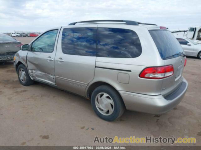 TOYOTA SIENNA XLE, 4T3ZF13CX1U350072