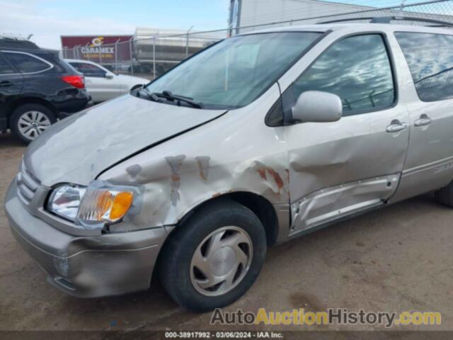 TOYOTA SIENNA XLE, 4T3ZF13CX1U350072