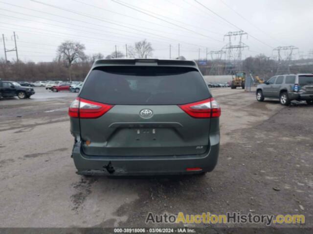 TOYOTA SIENNA XLE, 5TDYZ3DC7LS055190