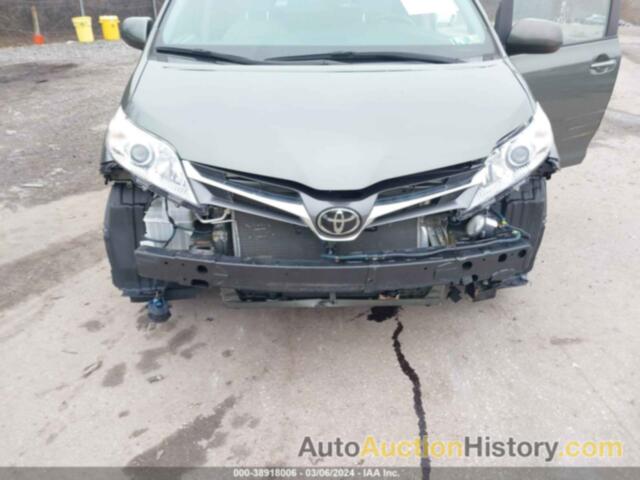 TOYOTA SIENNA XLE, 5TDYZ3DC7LS055190