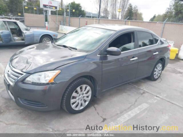 NISSAN SENTRA S, 3N1AB7AP6DL780214