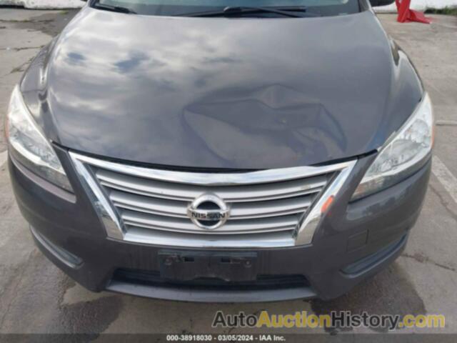 NISSAN SENTRA S, 3N1AB7AP6DL780214