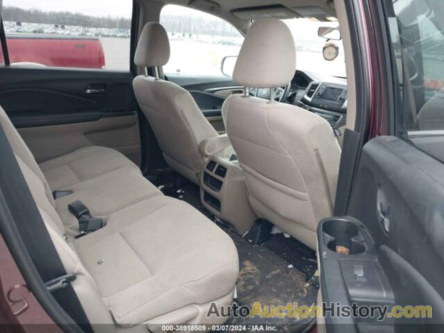 HONDA PILOT LX, 5FNYF5H17GB054077