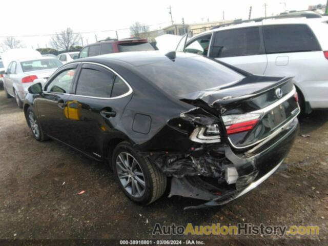 LEXUS ES 300H 300H, JTHBW1GG0H2136305