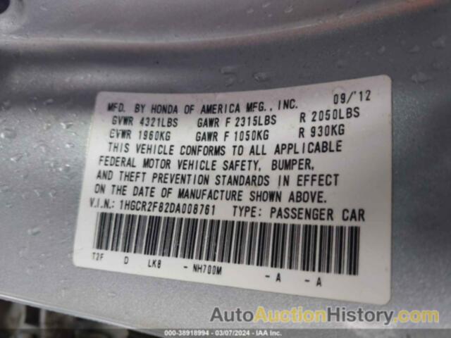 HONDA ACCORD EXL, 1HGCR2F82DA008761