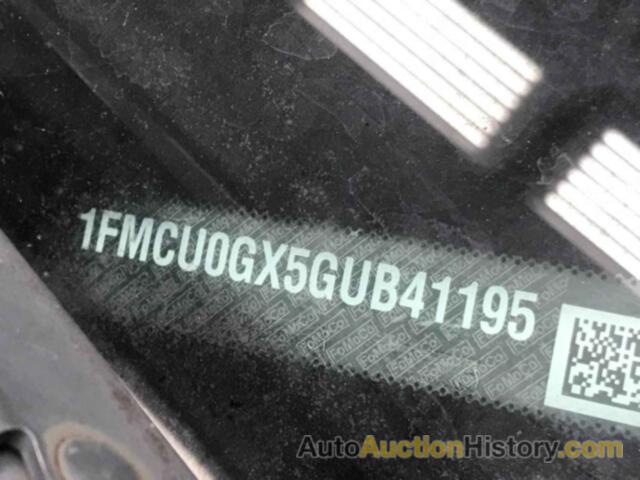 FORD ESCAPE SE, 1FMCU0GX5GUB41195