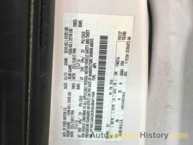 FORD ESCAPE SE, 1FMCU0GX5GUB41195