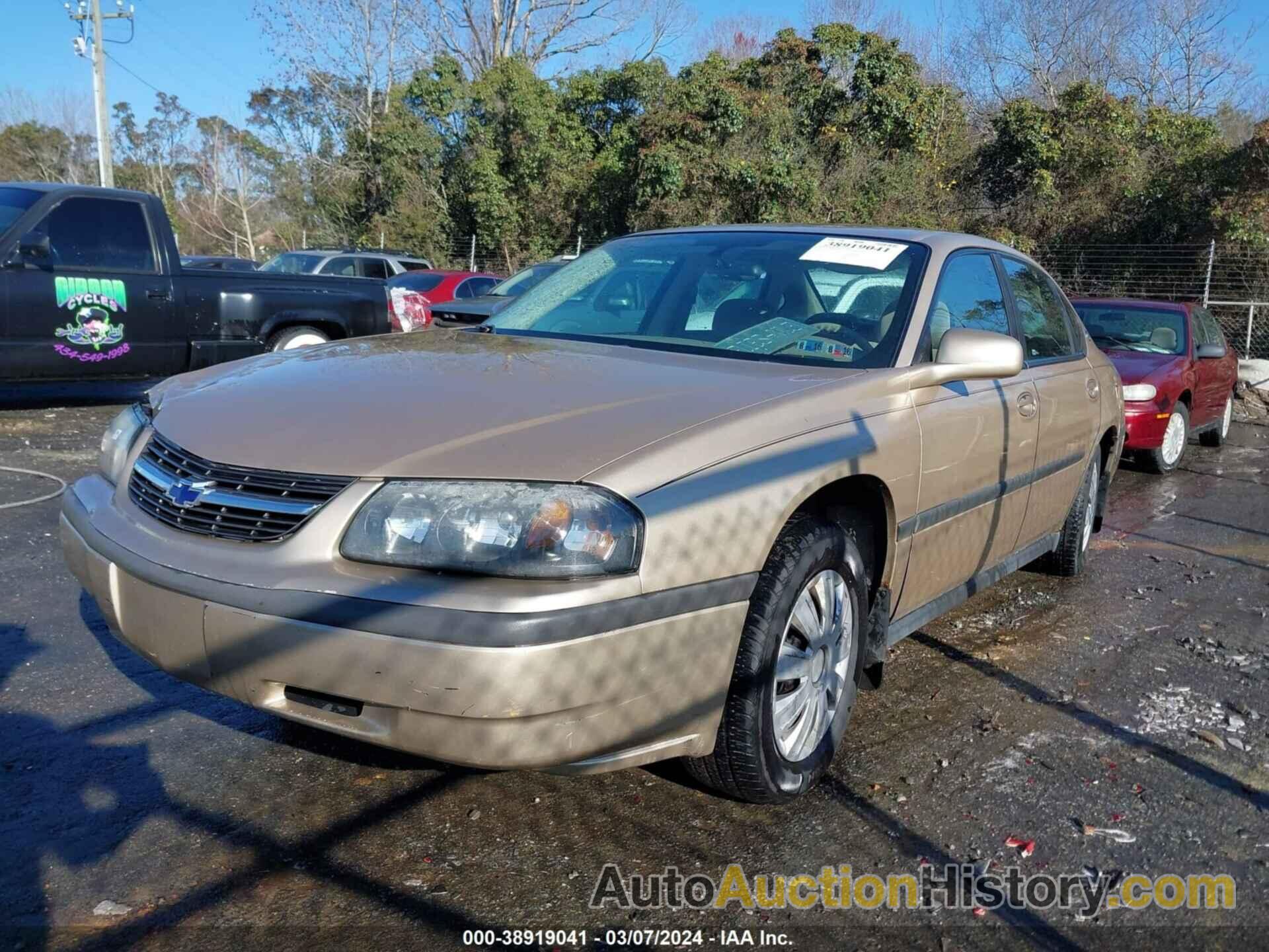 CHEVROLET IMPALA, 2G1WF52E349156276