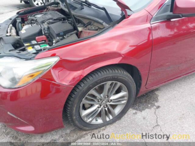 TOYOTA CAMRY LE/XLE/SE/XSE, 4T1BF1FK4GU613310