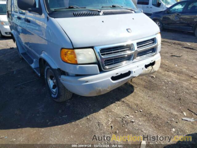 DODGE RAM VAN 1500 CONVERSION, 2B6HB11X01K523635