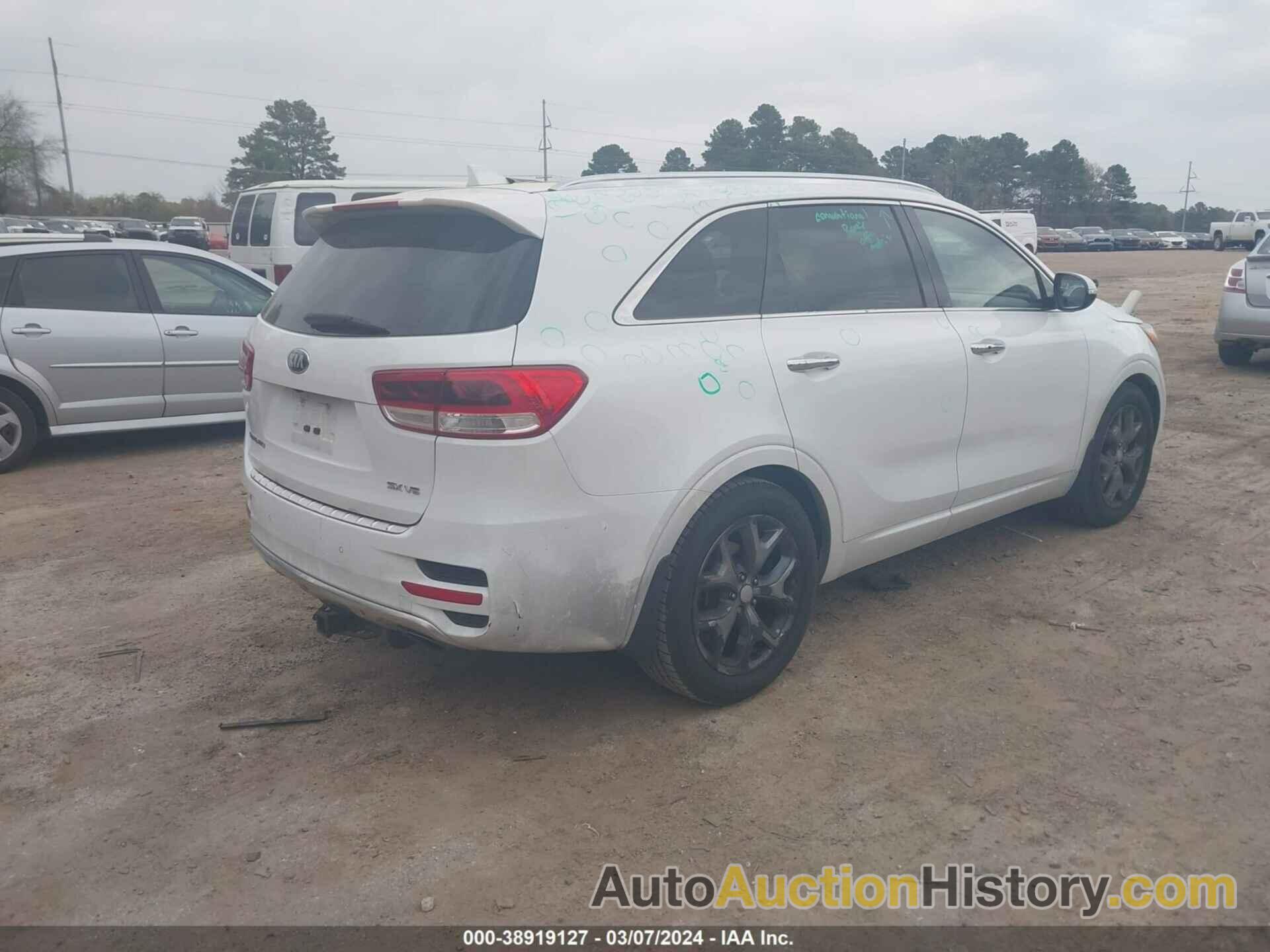 KIA SORENTO 3.3L SX, 5XYPK4A54GG074665