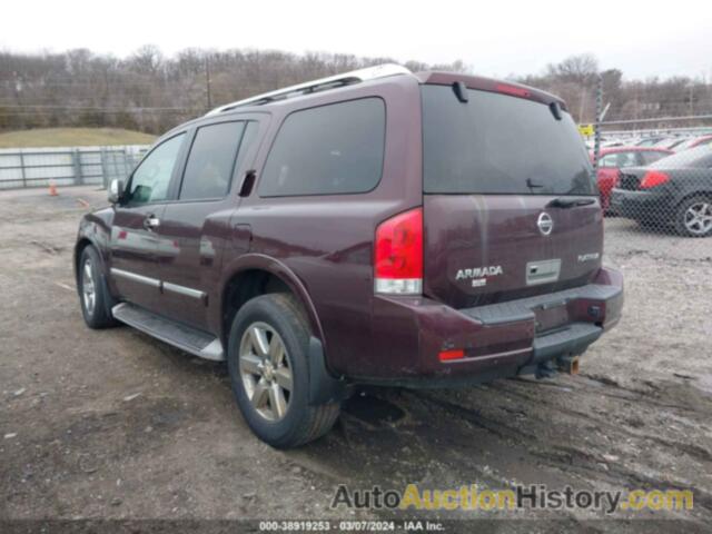 NISSAN ARMADA PLATINUM, 5N1AA0NE2EN603608