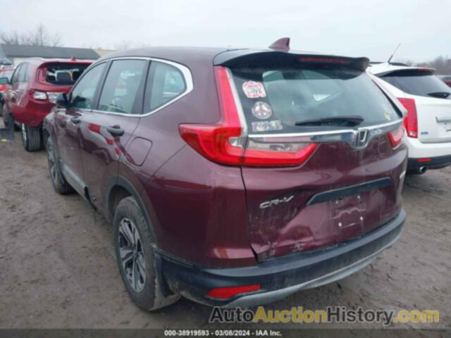 HONDA CR-V LX, 2HKRW6H37JH229853